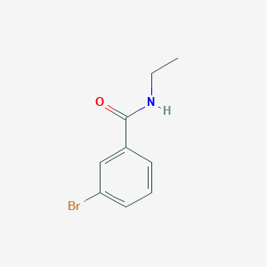 molecular formula C9H10BrNO B1274491 3-bromo-N-ethylbenzamide CAS No. 26819-10-3