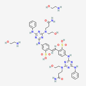 molecular formula C46H60N16O12S2 B12744915 Einecs 301-687-2 CAS No. 94030-82-7