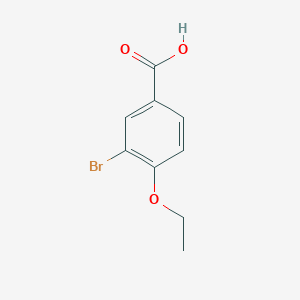molecular formula C9H9BrO3 B1274507 3-Bromo-4-ethoxybenzoic acid CAS No. 24507-29-7