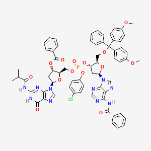 molecular formula C65H60ClN10O14P B12745071 Einecs 298-193-1 CAS No. 93778-55-3