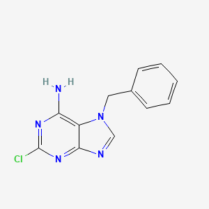 7-benzyl-2-chloro-7H-purin-6-amine