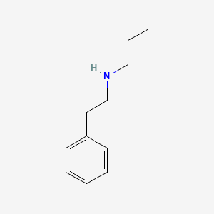 molecular formula C11H17N B1274537 (2-苯乙基)丙基胺 CAS No. 27906-91-8