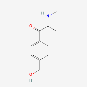 molecular formula C11H15NO2 B12745416 Mephedrone metabolite M6 CAS No. 1239588-85-2