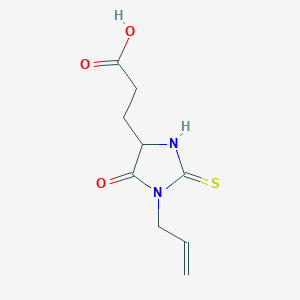 3-(1-Allyl-5-oxo-2-thioxo-imidazolidin-4-yl)-propionic acid