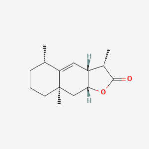 molecular formula C15H22O2 B12745454 Dihydroalantolactone CAS No. 40285-97-0