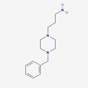 molecular formula C14H23N3 B1274566 3-(4-Benzylpiperazin-1-yl)propan-1-amine CAS No. 4553-27-9