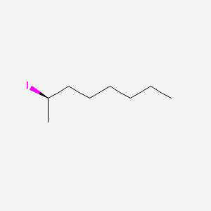 molecular formula C8H17I B12745701 (-)-2-Iodooctane CAS No. 29117-48-4