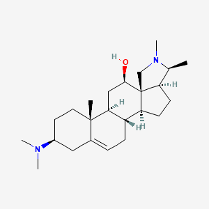 molecular formula C24H40N2O B12745742 Holarrhenine CAS No. 561-22-8