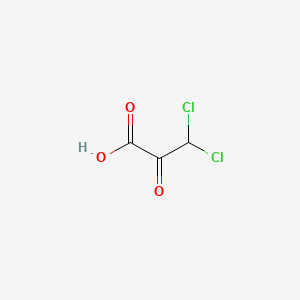 molecular formula C3H2Cl2O3 B12745751 Dichloropyruvic acid CAS No. 88982-58-5