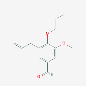 3-Allyl-5-methoxy-4-propoxy-benzaldehyde