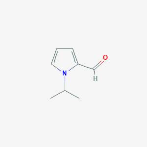 molecular formula C8H11NO B1274600 1-Isopropyl-1H-pyrrole-2-carbaldehyde CAS No. 23373-77-5