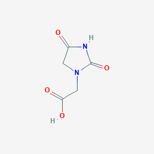 (2,4-Dioxoimidazolidin-1-yl)acetic acid