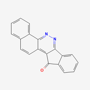 molecular formula C19H10N2O B12746436 Vfr3BK96HV CAS No. 166760-48-1