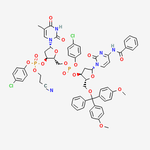 molecular formula C62H58Cl2N6O17P2 B12746484 Einecs 266-611-1 CAS No. 67221-73-2