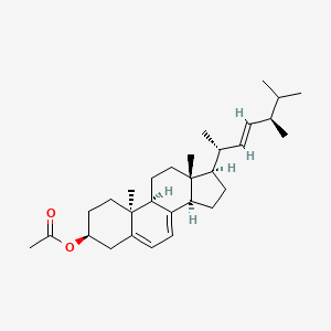 molecular formula C30H46O2 B12746579 Pyrocalciferol acetate CAS No. 1108-03-8
