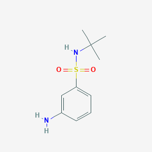 3-amino-N-(tert-butyl)benzenesulfonamide