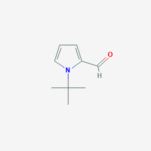 molecular formula C9H13NO B1274661 1-tert-Butyl-1H-pyrrole-2-carbaldehyde CAS No. 23373-78-6