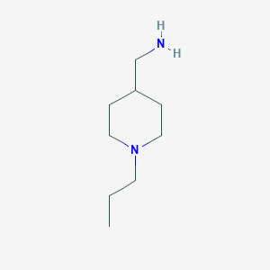 molecular formula C9H20N2 B1274666 (1-Propylpiperidin-4-yl)methanamine CAS No. 392691-05-3