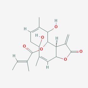 molecular formula C20H26O6 B12746715 Zoapatanolide A CAS No. 84886-38-4
