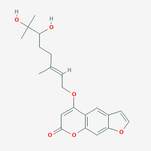 7H-Furo(3,2-g)(1)benzopyran-7-one, 5-((6,7-dihydroxy-3,7-dimethyl-2-octenyl)oxy)-