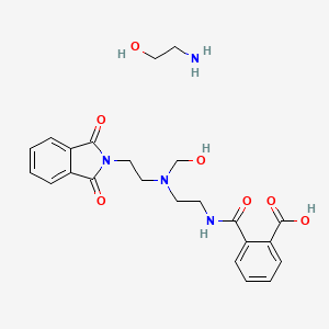 molecular formula C23H28N4O7 B12747185 Einecs 309-227-2 CAS No. 100145-54-8