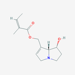 molecular formula C13H19NO3 B12747383 9-Angeloylretronecine CAS No. 6922-62-9