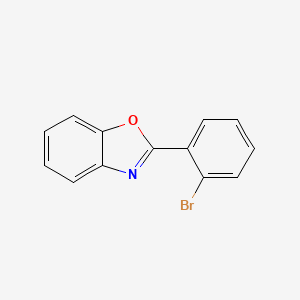 molecular formula C13H8BrNO B1274746 2-(2-Bromophenyl)-1,3-benzoxazole CAS No. 73552-42-8