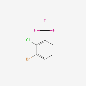 molecular formula C7H3BrClF3 B1274751 3-溴-2-氯苯三氟化物 CAS No. 56131-47-6