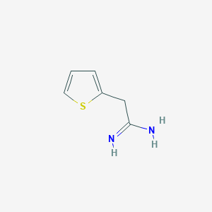 molecular formula C6H8N2S B1274759 2-Thiopheneethanimidamide CAS No. 28424-54-6