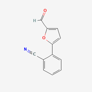 2-(5-Formyl-2-furyl)benzonitrile