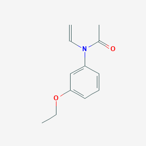 molecular formula C12H15NO2 B127477 N-(3-Ethoxyphenyl)-N-vinylacetamide CAS No. 146680-74-2