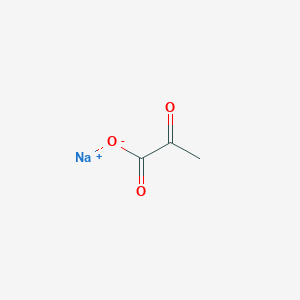 molecular formula C3H3NaO3 B127478 Sodium pyruvate CAS No. 113-24-6