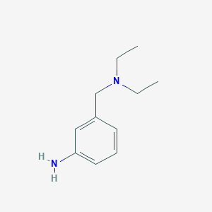 molecular formula C11H18N2 B1274826 (3-Aminobenzyl)diethylamine CAS No. 27958-97-0