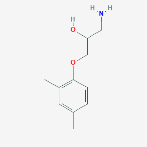 molecular formula C11H17NO2 B1274841 1-Amino-3-(2,4-dimethylphenoxy)propan-2-ol CAS No. 876715-66-1