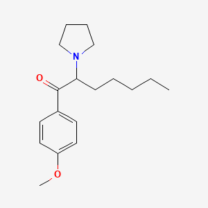 molecular formula C18H27NO2 B12748504 4-Methoxy-alpha-phpp CAS No. 1801552-04-4