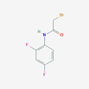 B1274874 2-bromo-N-(2,4-difluorophenyl)acetamide CAS No. 149053-57-6