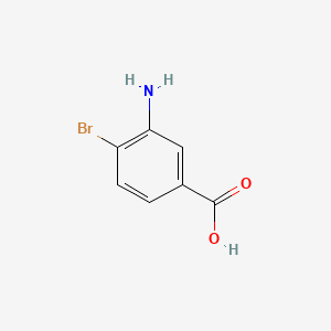 molecular formula C7H6BrNO2 B1274877 3-Amino-4-bromobenzoic acid CAS No. 2840-29-1