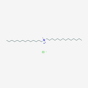 molecular formula C30H64ClN B127488 Dimethylditetradecylammonium chloride CAS No. 10108-91-5