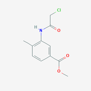Methyl 3-(2-chloroacetamido)-4-methylbenzoate