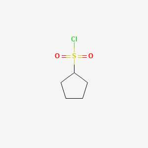 molecular formula C5H9ClO2S B1274887 Cyclopentanesulfonyl chloride CAS No. 26394-17-2