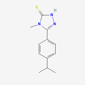 5-(4-isopropylphenyl)-4-methyl-4H-1,2,4-triazole-3-thiol