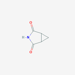 molecular formula C5H5NO2 B1274894 3-Azabicyclo[3.1.0]hexane-2,4-dione CAS No. 5617-69-6
