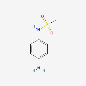 molecular formula C7H10N2O2S B1274925 4-(Methylsulfonamido)aniline CAS No. 53250-82-1