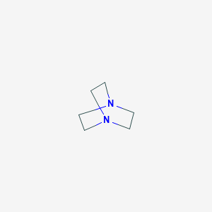 molecular formula C6H12N2 B127493 1,4-Diazabicyclo[2.2.2]octane CAS No. 280-57-9