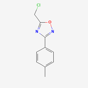 5-(Chloromethyl)-3-(4-methylphenyl)-1,2,4-oxadiazole