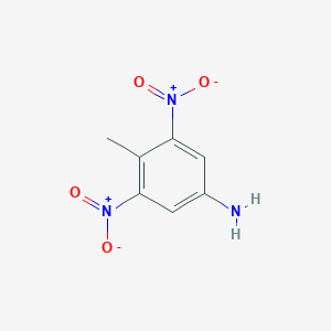 molecular formula C7H7N3O4 B127495 4-Amino-2,6-dinitrotoluene CAS No. 153919-64-3