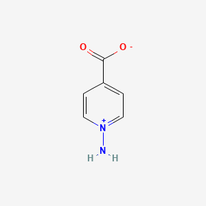 molecular formula C6H6N2O2 B1274950 1-Aminopyridin-1-ium-4-carboxylate CAS No. 31775-03-8