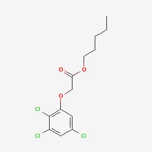 molecular formula C13H15Cl3O3 B12749577 Pentyl 2-(2,3,5-trichlorophenoxy)acetate CAS No. 55491-33-3