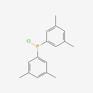 molecular formula C16H18ClP B1274970 Bis(3,5-dimethylphenyl)chlorophosphine CAS No. 74289-57-9