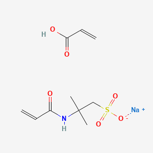 molecular formula C10H16NNaO6S B12749711 Unii-1dxe3F3ozx CAS No. 77019-71-7